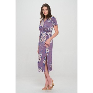 WEST K Women's Jocelyn Side Ruched Midi Dress - 1 of 3