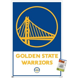Trends International NBA Golden State Warriors - Logo 21 Unframed Wall Poster Prints - 1 of 4