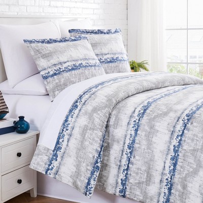 Southshore Fine Living Abstraction 2-piece 100% Cotton Duvet Cover Set ...