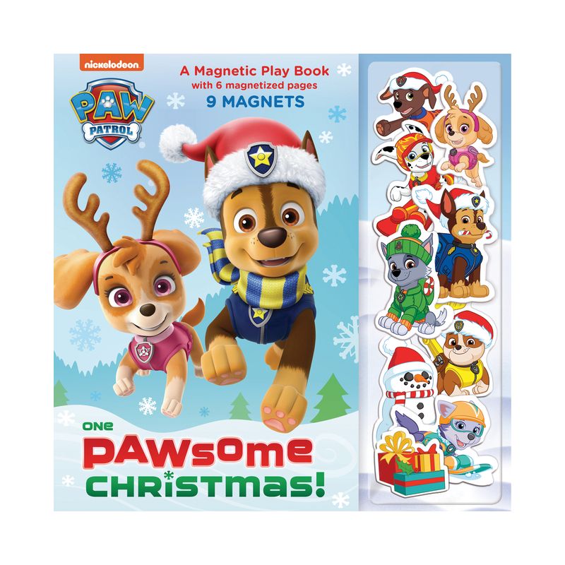 One Pawsome Christmas: A Magnetic Play Book (Paw Patrol) - by  Random House (Board Book), 1 of 2