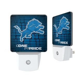 NFL NFC Teams Brick Wall Night Light 2-Pack - 1 of 4