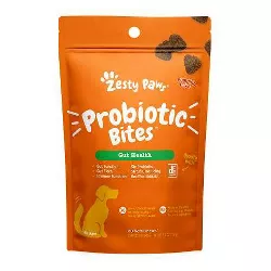 Zesty Paws Probiotic Dog Supplement Bites - Pumpkin - 30ct