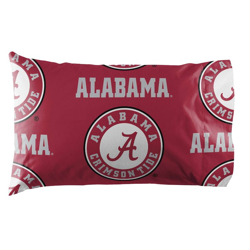 NCAA Alabama Crimson Tide Rotary Bed Set, 3 of 4