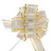 Unique Bargains Pull Bows for Gift Wrapping Weddings Birthdays Christmas 47.28"x1.9" 3 Pcs - 3 of 4