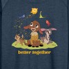 Women's - Disney - We Are Better Together Lightweight French Terry Wide Neck Long Sleeve Shirt - 2 of 4