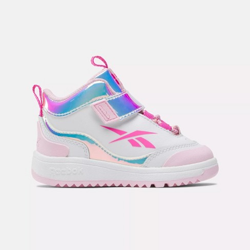 Reebok Weebok Storm X Shoes - Toddler 5 White / True Pink / White