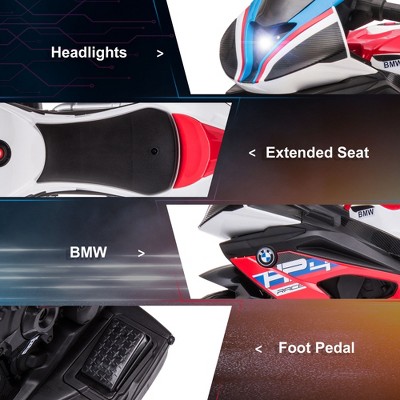 BMW HP4 Red 6V Kids Electric Ride-On Motorcycle