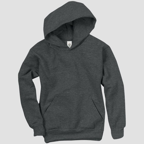 Hanes Kids' Comfort Blend Eco Smart Hoodie - Charcoal Gray XS