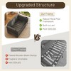 Gericco 56" Sofa Bed,  3 in 1 Convertible Full Size Loveseat Sleeper Sofa Couch Bed, Sleeper Sofa Bed, Comfy Pull Out Sofa Bed - 4 of 4