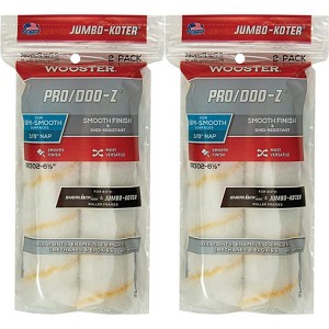 Wooster 6.5" Jumbo-Koter Pro/Doo-Z 3/8" Nap 2 Sets Of 2-Pack Roller Cover # RR302-6.5-2PK - 1 of 1