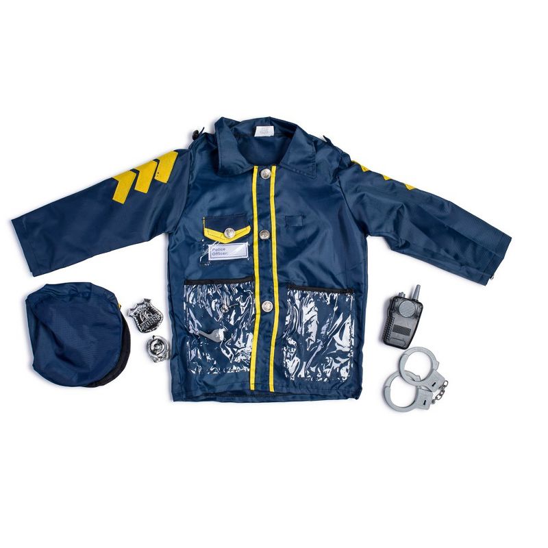 Dress Up America Police Officer  Role Play Dress Up Set for Kids Ages 3-8, 1 of 4