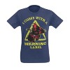 Mens Deadpool Warning Label T-Shirt - 4XLarge - 3 of 4
