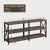 Yaheetech 55inch  Industrial TV Stand TV Console Table for TVs up to 65 Inch - 3 of 4