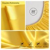 3/4 Pieces Satin Bed Sheet Set, Silky Cooling Soft Sheet Set - NTBAY - 3 of 4