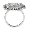 Slickblue Women's Polished Stainless Steel Ring with Clear CZ - Stylish April Birthstone Jewelry - Size 5-10 - 4 of 4