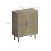 Sideboard Buffet,Large Sideboard Cabinet for Hallway，Living Room，, Entryway, Storage Cabinet with 8 Compartments - 4 of 4