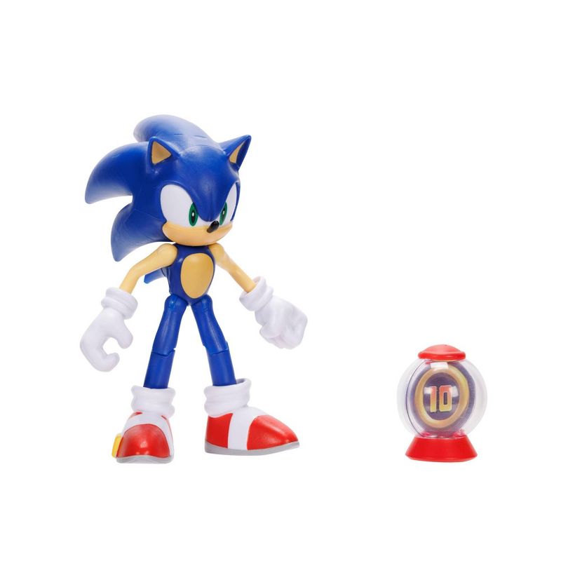 Sonic the Hedgehog with Super Ring Item Box Action Figure, 4 of 8