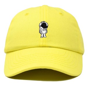 Dalix Astronaut Embroidered Alien Dad Hat Cotton Baseball Cap Adjustable Mens - 1 of 4