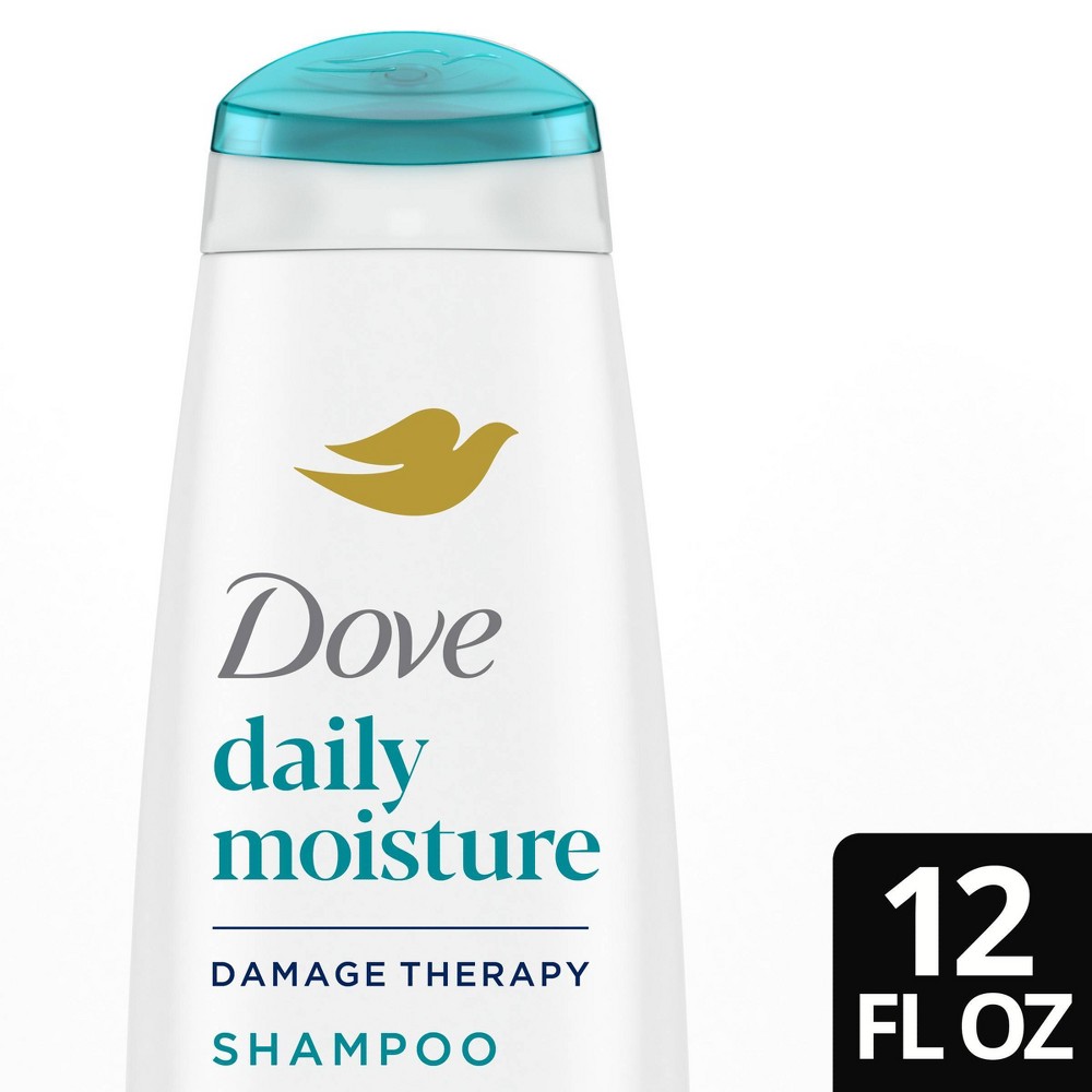 Photos - Hair Product Dove Beauty Daily Moisture Shampoo - 12 fl oz
