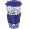 Blue Rose Polish Pottery 559 Vena Travel Mug - 2 of 2