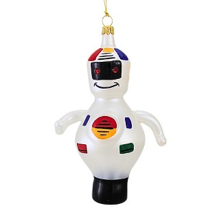 De Carlini Italian Ornaments 5.5 Inch Jetson Jingletron 3000