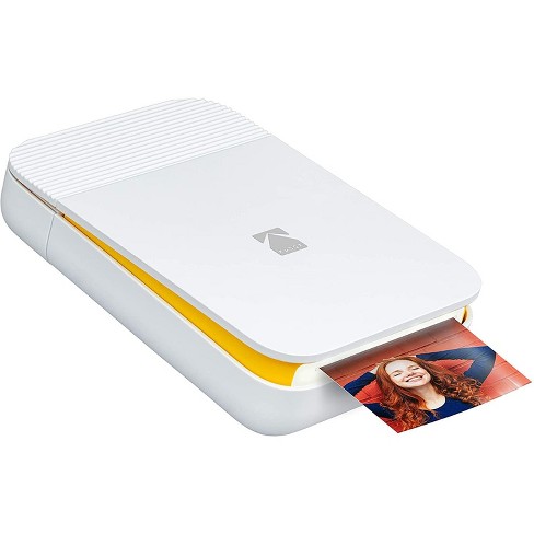 KODAK Step Instant Printer Bluetooth/NFC Wireless Photo Printer with ZINK  Technology & App for iOS & Android (White) Prints 2x3” Sticky-Back Photos.