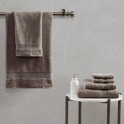 100% Cotton Solid Color Luxury Bath Towel Set, Heavyweight Ultra Soft Touch Durable Bath Towel
