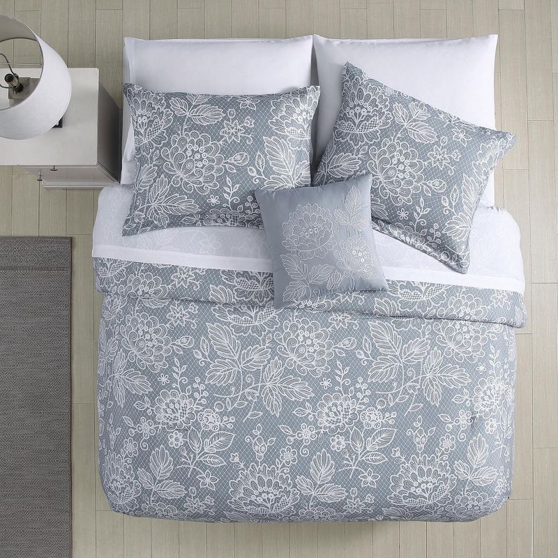 Modern Threads Olivia 8-Piece Bed in a Bag Comforter Set., 3 of 7