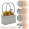 Unique Bargains Florist Gift Packaging Bags with Handle for Birthday Christmas Mother's Day Wedding 10 Pcs - 3 of 4