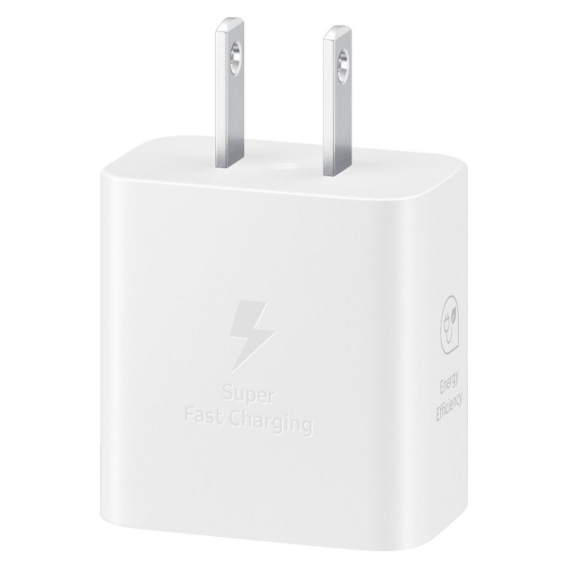 Samsung 25W Super Fast USB-C Wall Charger with USB-C Cable - White, 3 of 7