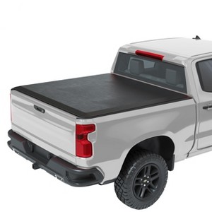 Upgraded Soft Tri-Fold Truck Bed Tonneau Cover Compatible with 2009-2014 Ford F-150, Water-Proof Truck Bed Cover for Ford F-150 - 1 of 4
