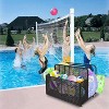 Pool Storage Bin - Outdoor Caddy w/Wheels for Toys, Floaties, Noodles, Towels & Life Vests, PE Rattan Design, Poolside Organizer - 2 of 4
