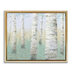 Stupell Industries Blue Birch Forest, 21" x 17" - 1 of 4