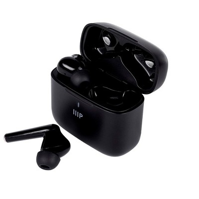 Monoprice Horizon ANC True Wireless Earphones, Qualcomm QCC3040 Bluetooth 5.2, 4 Mics, AAC, Gaming Low Latency Mode, Sweatproof, Charging Case