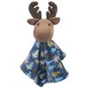 Hudson Baby Infant Boy Plush Blanket with Security Blanket, Boy Moose, One Size - 4 of 4