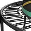NAYSAYE Trampoline 14FT with Safety Net and Bungee Cords for Outdoor Fun for Kids and Adults Backyard, Dark Green, 47.83"*22.05"*11.83" - 2 of 4