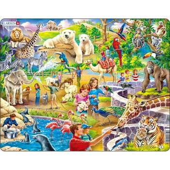 Springbok Larsen Zoo Animals Kids' Jigsaw Puzzle - 46pc