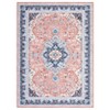 5 x7 Charming Floral Washable Area Rug - Non-Slip Low Pile Large Rug for Living Room, Bedroom, Farmhouse, Dining Room & Kids Playroom - 4 of 4