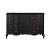 64" Chelmsford Decorative Storage Drawer Antique Black Finish - Acme Furniture: Solid Wood Composite, 5 Drawers, No Assembly Required - 2 of 4