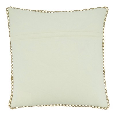 Aqua Blue Cotton Octopus Design 20" Square Throw Pillow Cover