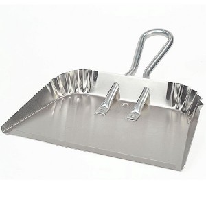 Amaroq Aluminum Stays-Flat Dustpan Lightweight Rust-Proof Aluminum Large 16" Wide - 1 of 4