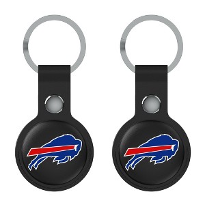 Keyscaper NFL AFC Teams Insignia Black Airtag Holder 2-Pack - 1 of 4