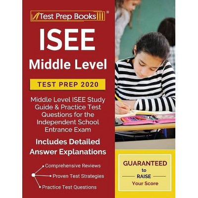 ISEE Middle Level Test Prep 2020 - by  Test Prep Books (Paperback)