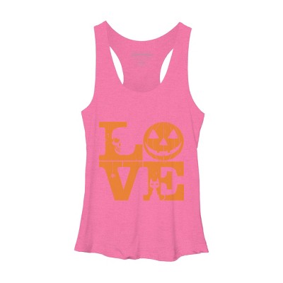 Women's Design By Humans Halloween Love Night Creepy Cute Fun By RedBirdLS Racerback Tank Top