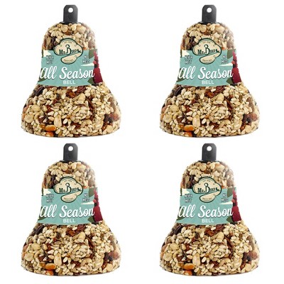 Home & Garden 5.25" 4 All Season Replacement Bells Feed Bird Cardinals Wrens Mr Bird  -  Bird And Wildlife Food