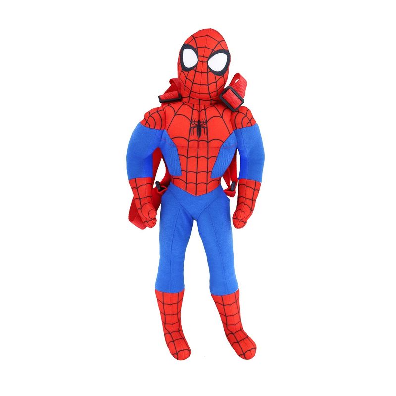 Fast Forward Marvel Spider-Man 17 Inch Plush Backpack, 1 of 3
