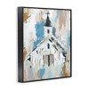 Stupell Industries Distressed Country Church Abstract Framed Giclee Art - 2 of 4
