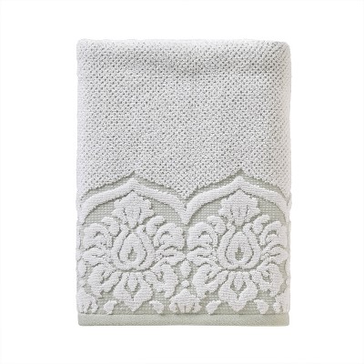 Birdseye Damask Bath Towel Mint Green - Skl Home : Target