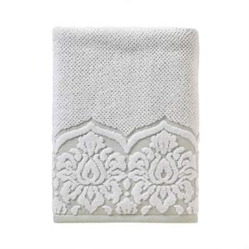 Birdseye Damask Bath Towel Mint Green - SKL Home
