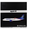 Airbus A320 Commercial Aircraft "Spirit Airlines" (N633NK) White with Blue Tail "Gemini 200"  1/200 Diecast Model by GeminiJets - 3 of 3